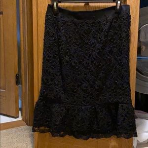 Black skirt